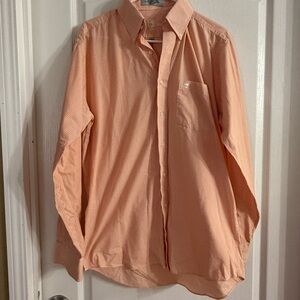 Duck Head Orange Casual Button Down Shirt